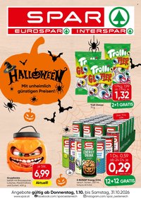 SPAR Flugblatt - Ab Donnerstag, 1.10.2026