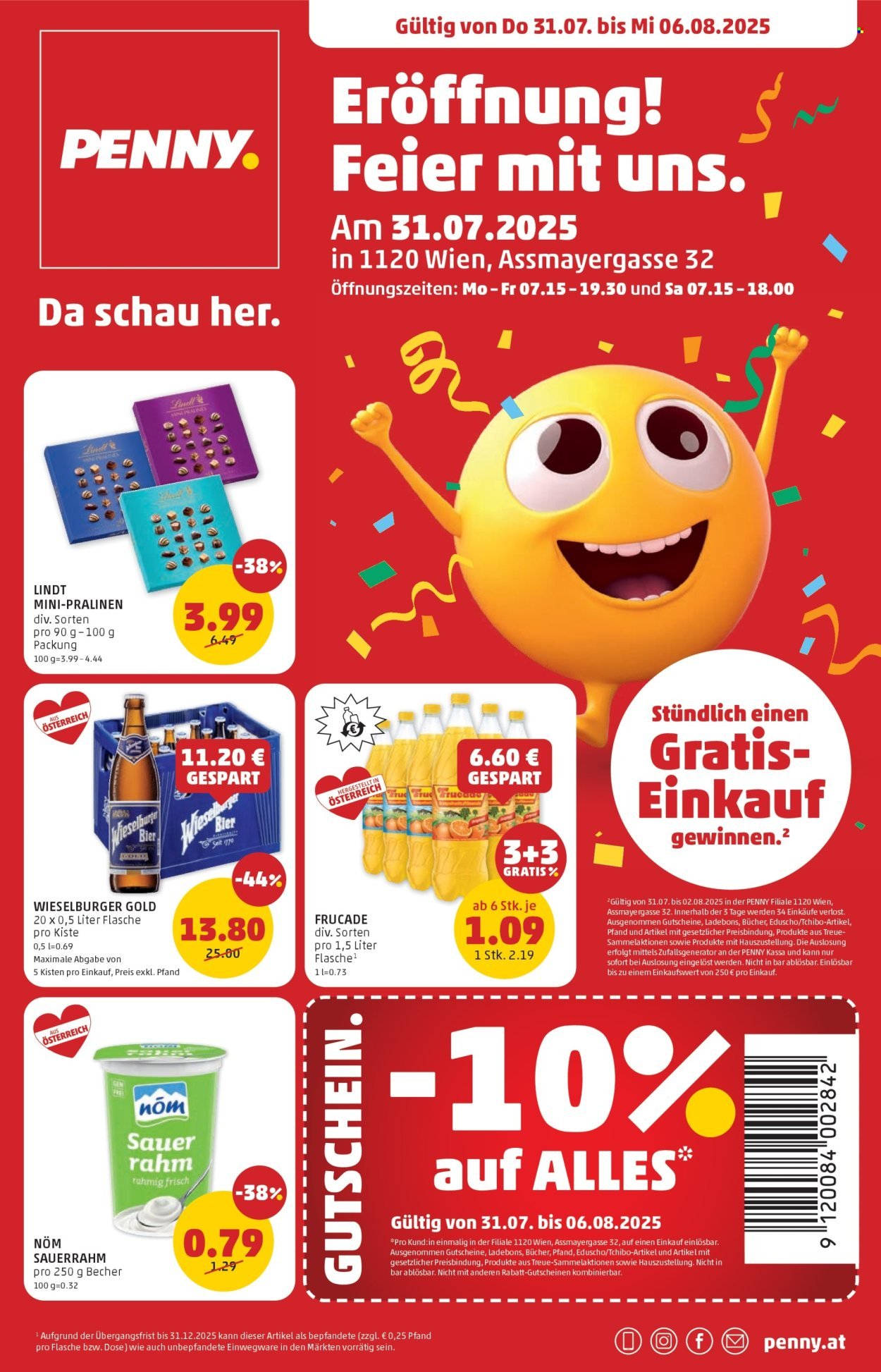 PENNY Flugblatt - Ab Donnerstag, 31.7.2025 (2025-07-31 - 2025-08-06) | 1
