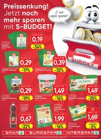 EUROSPAR Flugblatt - S-BUDGET KW45 (2025-11-06 - 2025-11-14)