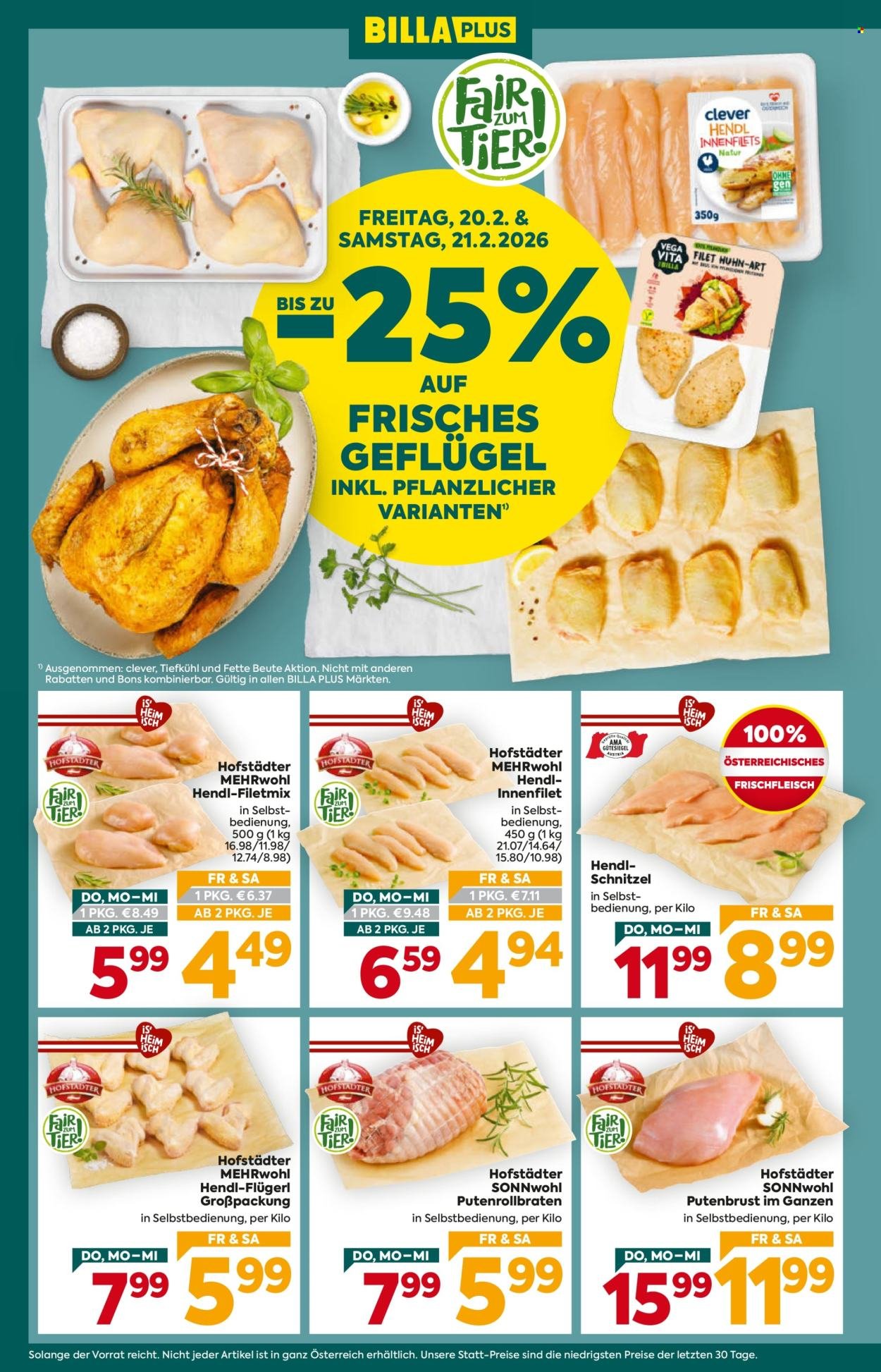 BILLA PLUS Flugblatt - Ab Donnerstag, 19.2.2026