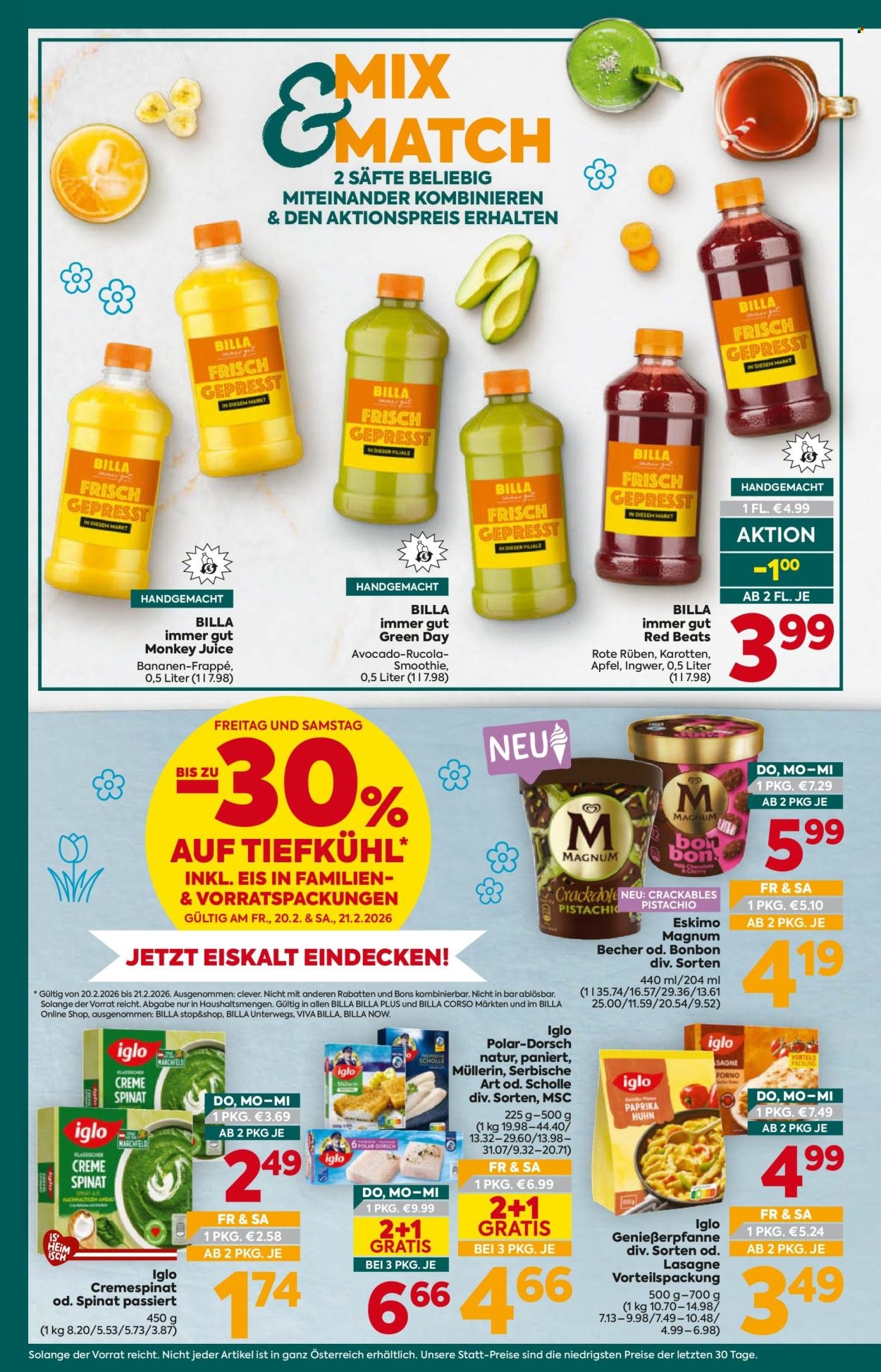 BILLA PLUS Flugblatt - Ab Donnerstag, 19.2.2026