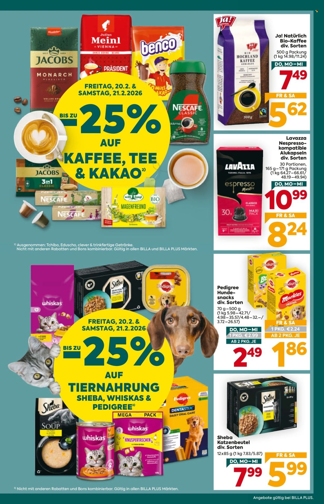 BILLA PLUS Flugblatt - Ab Donnerstag, 19.2.2026