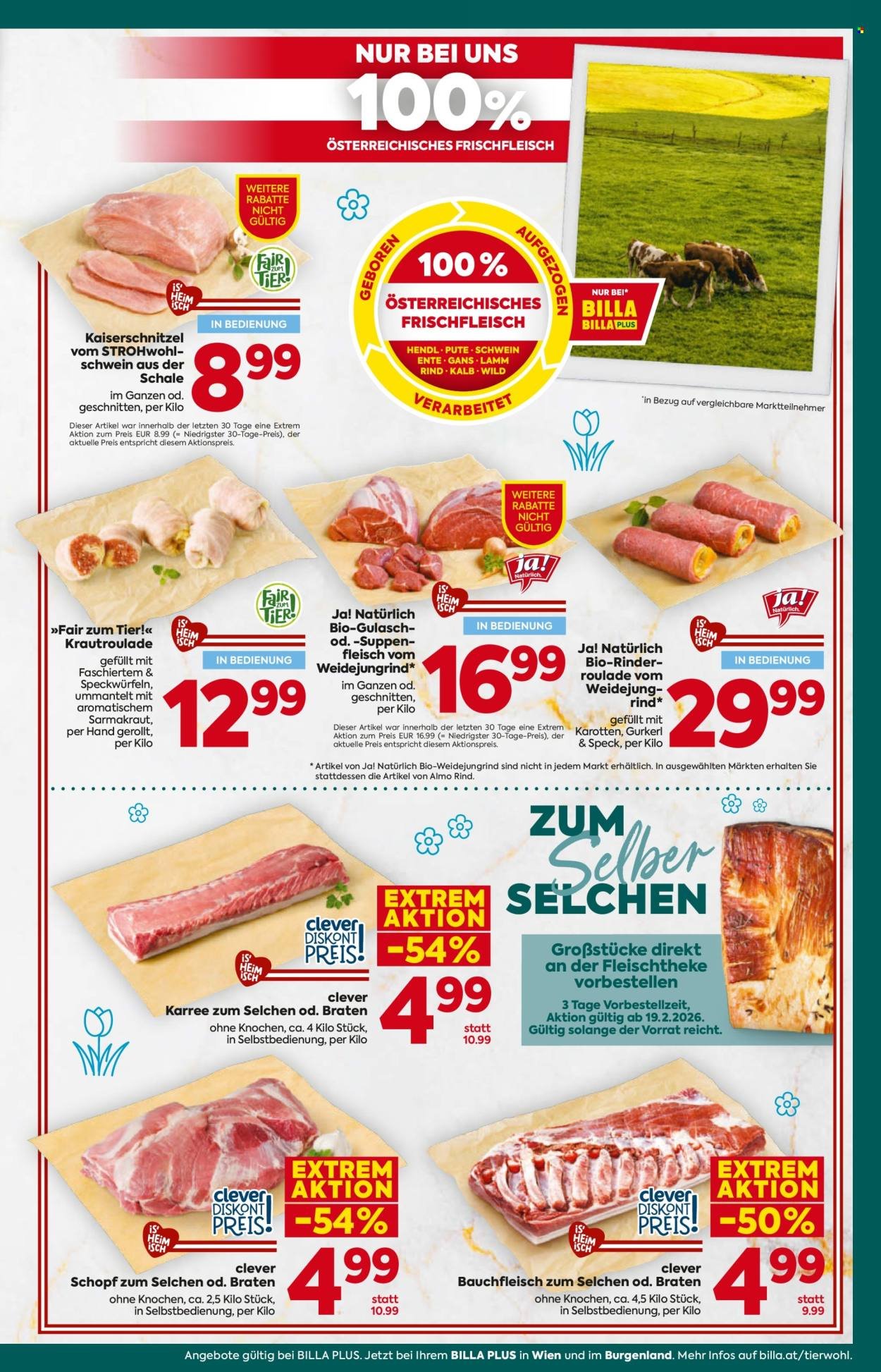 BILLA PLUS Flugblatt - Ab Donnerstag, 19.2.2026