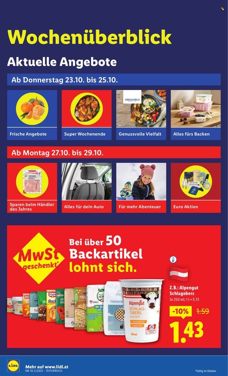 LIDL Flugblatt - Ab Donnerstag, 23.10.2025 (2025-10-23 - 2025-10-29)