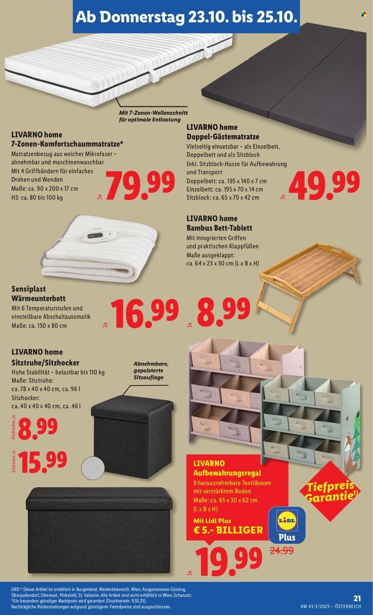LIDL Flugblatt - Ab Donnerstag, 23.10.2025 (2025-10-23 - 2025-10-29)