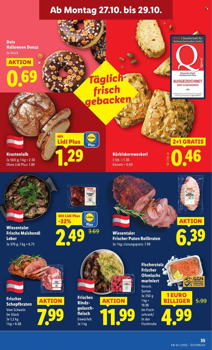 LIDL Flugblatt - Ab Donnerstag, 23.10.2025 (2025-10-23 - 2025-10-29)