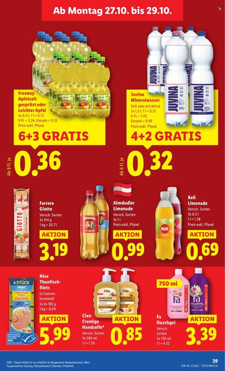 LIDL Flugblatt - Ab Donnerstag, 23.10.2025 (2025-10-23 - 2025-10-29)