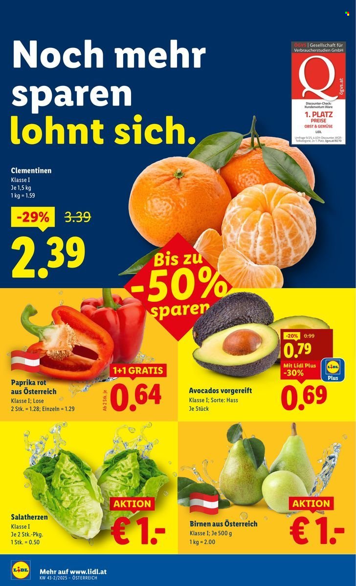 LIDL Flugblatt - Ab Donnerstag, 23.10.2025 (2025-10-23 - 2025-10-29)