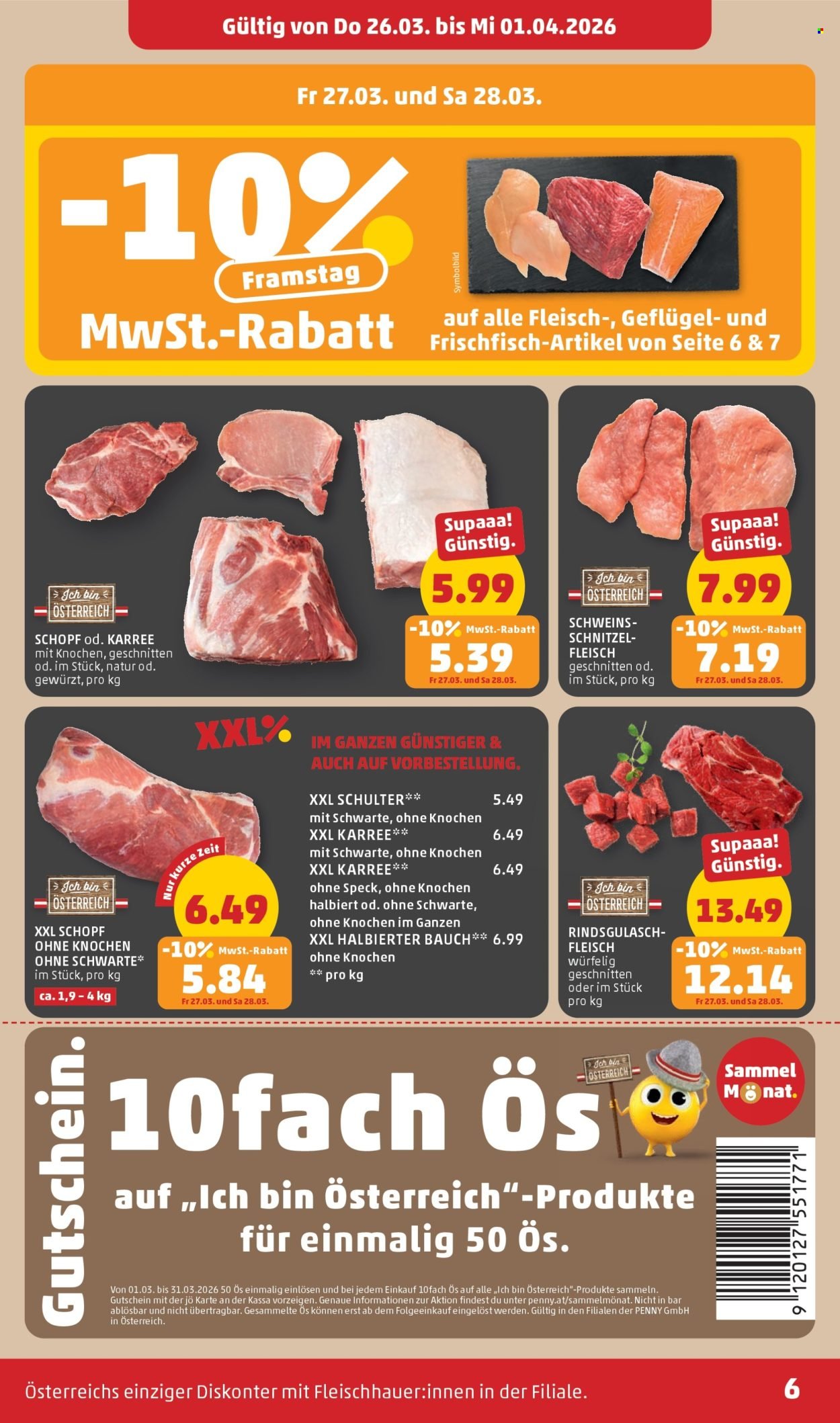PENNY Flugblatt - Ab Donnerstag, 26.3.2026
