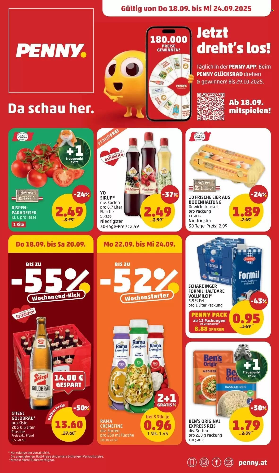 PENNY Flugblatt - Ab Donnerstag, 18.9.2025 (2025-09-18 - 2025-09-24) | 1