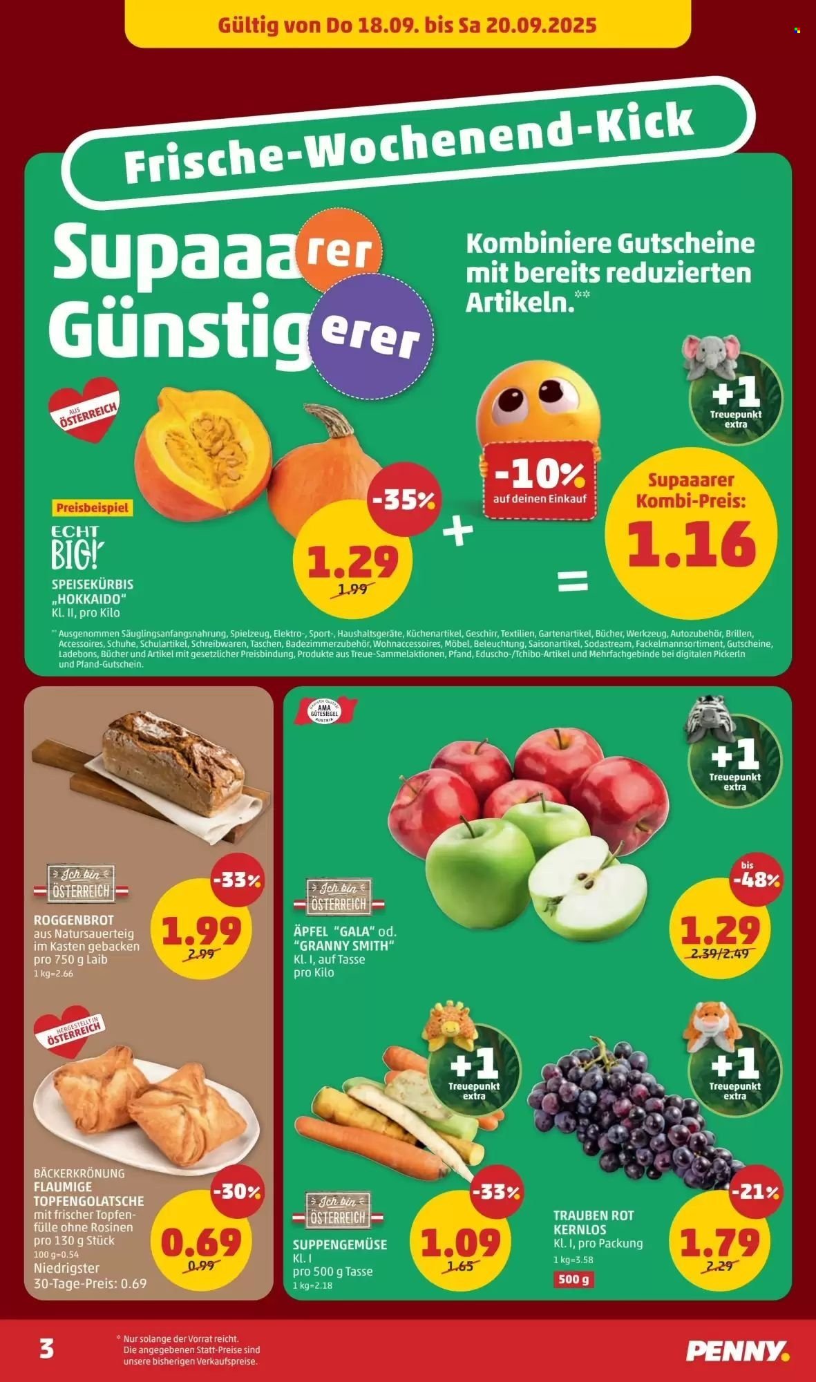 PENNY Flugblatt - Ab Donnerstag, 18.9.2025 (2025-09-18 - 2025-09-24)