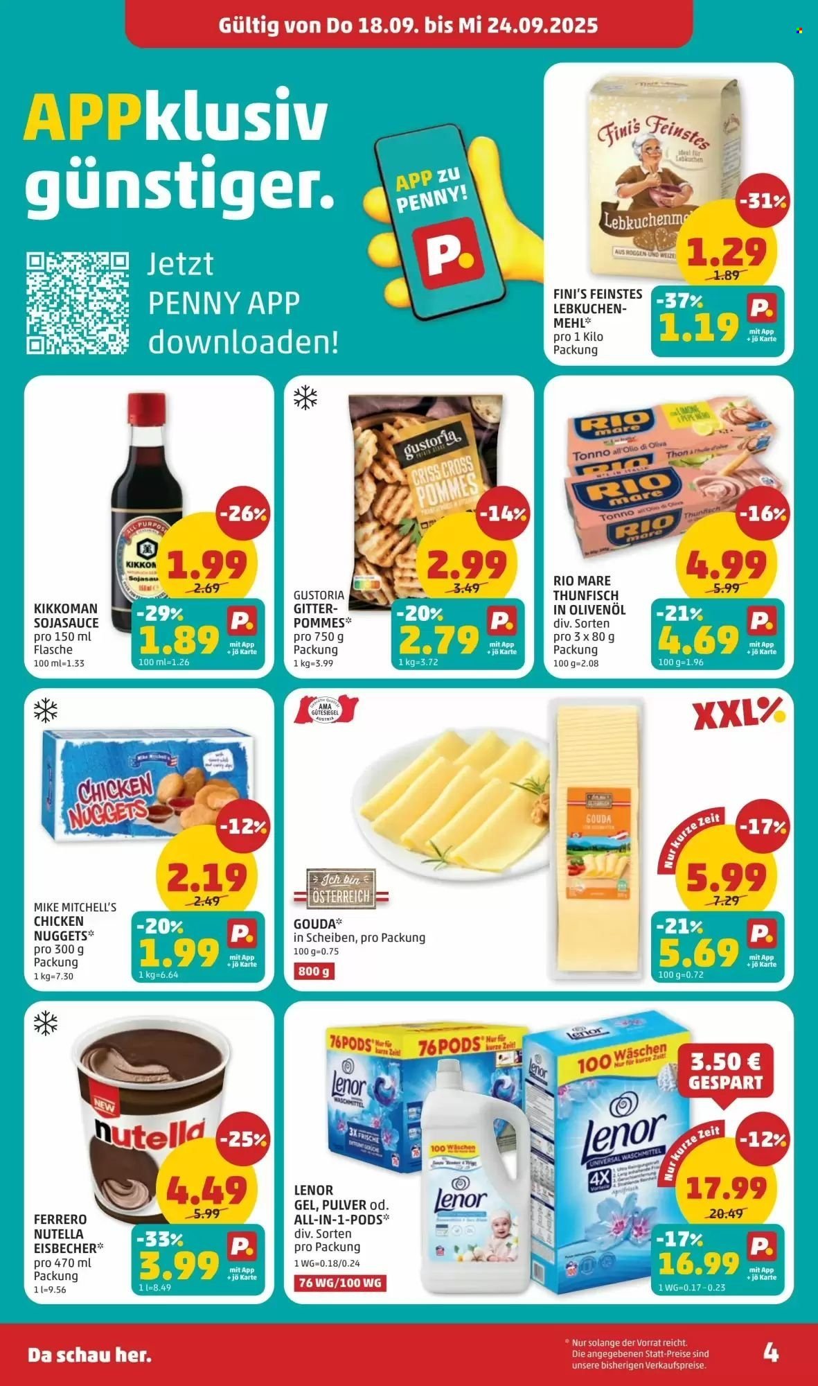 PENNY Flugblatt - Ab Donnerstag, 18.9.2025 (2025-09-18 - 2025-09-24)