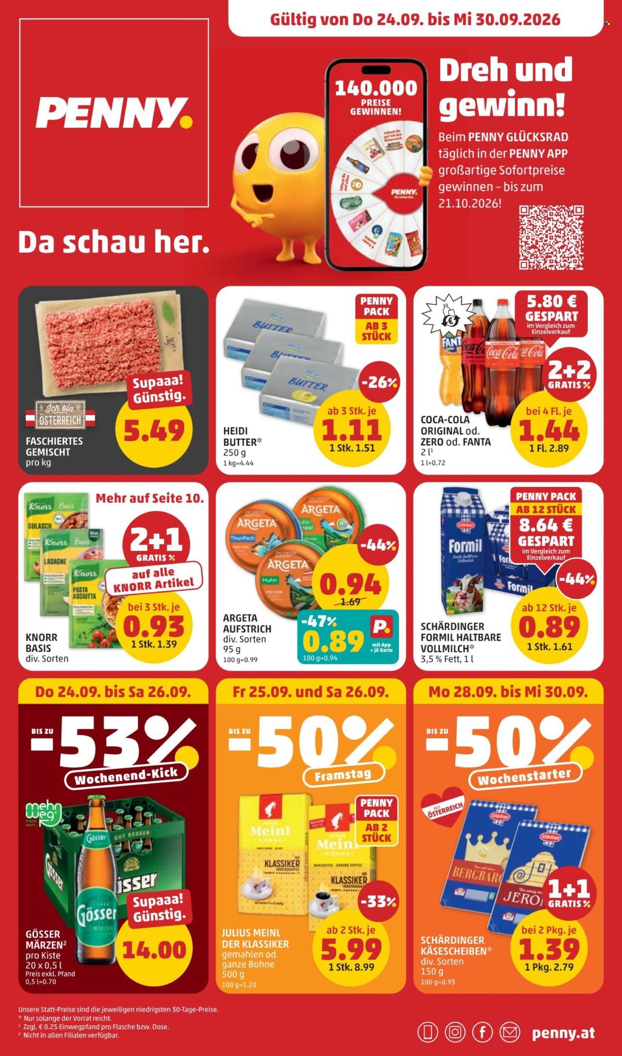 PENNY Flugblatt - Ab Donnerstag, 24.9.2026