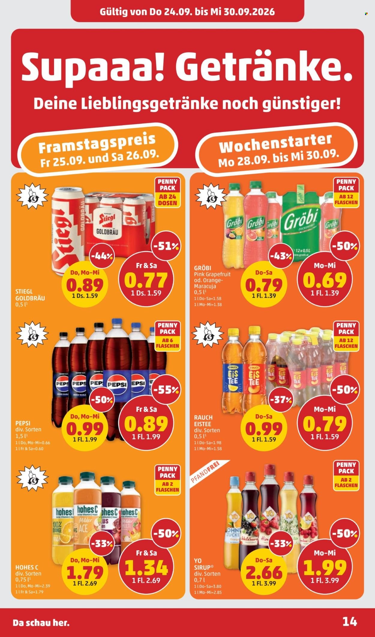PENNY Flugblatt - Ab Donnerstag, 24.9.2026