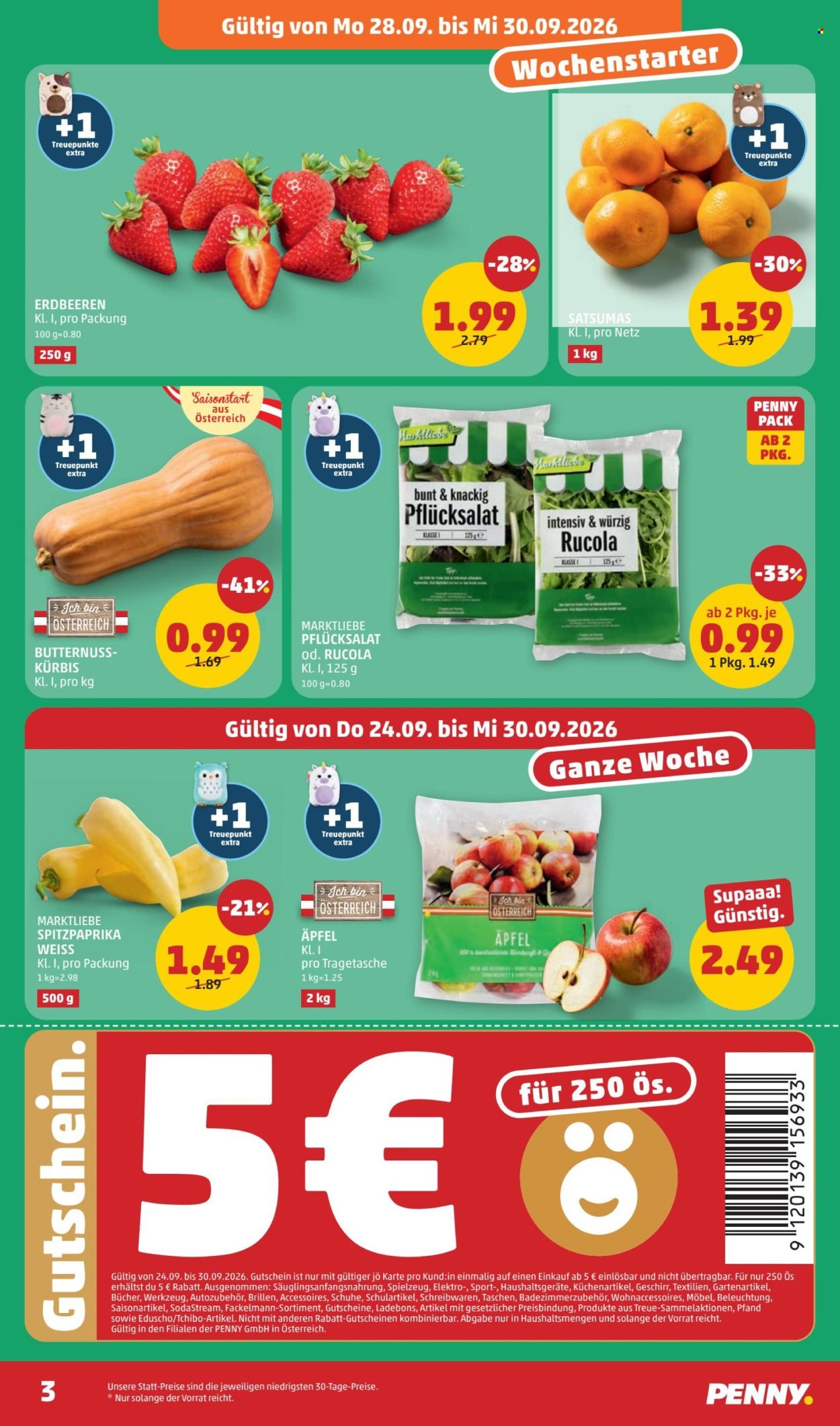 PENNY Flugblatt - Ab Donnerstag, 24.9.2026