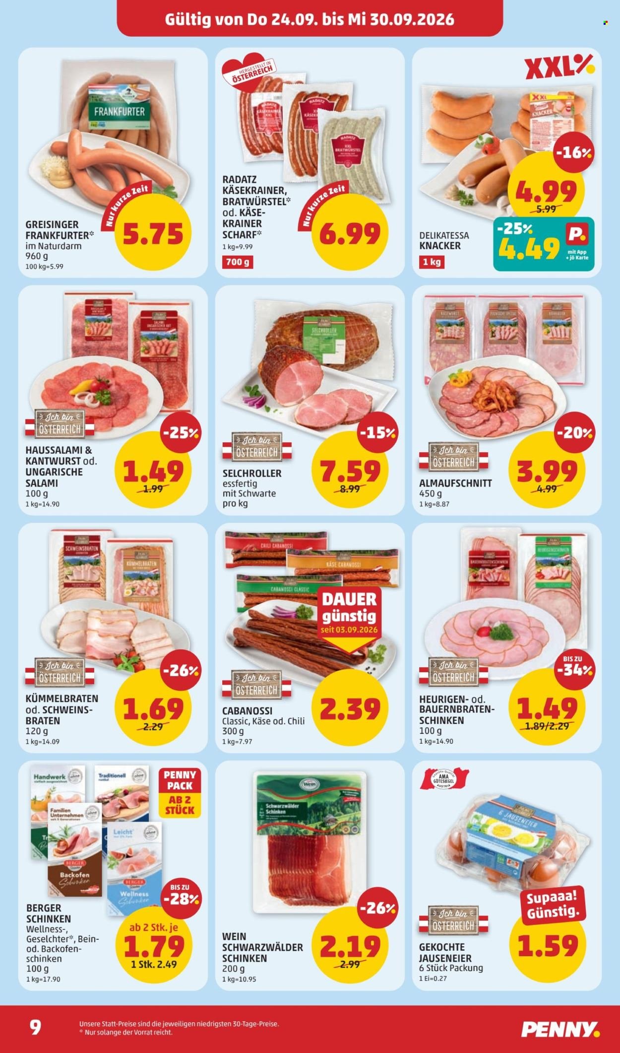 PENNY Flugblatt - Ab Donnerstag, 24.9.2026
