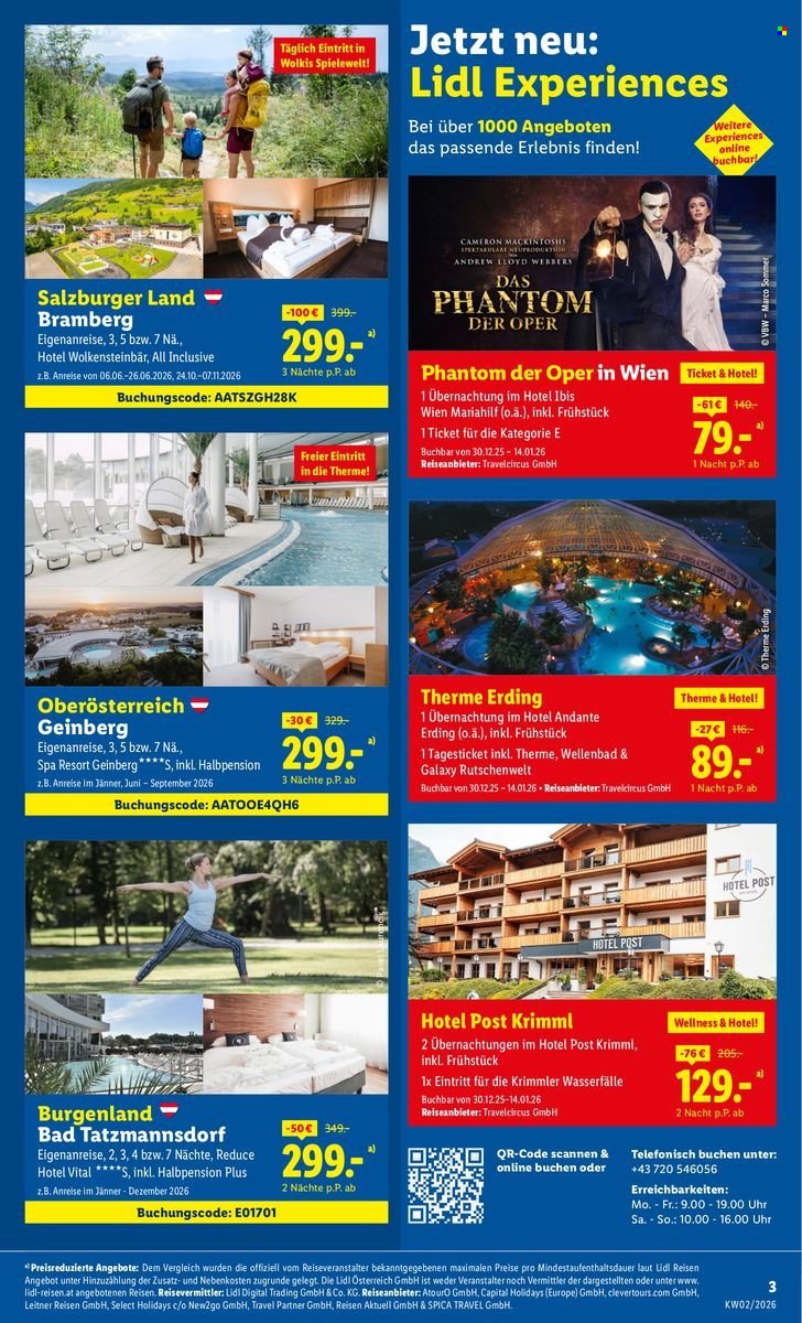 LIDL Flugblatt - Frühbucher-Highlights