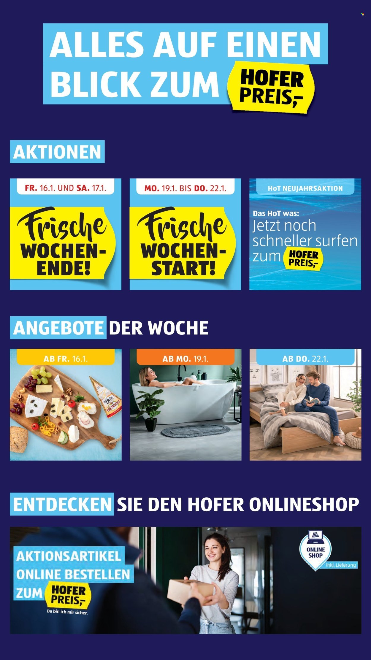 HOFER Flugblatt - Ab Mittwoch, 14.1.2026