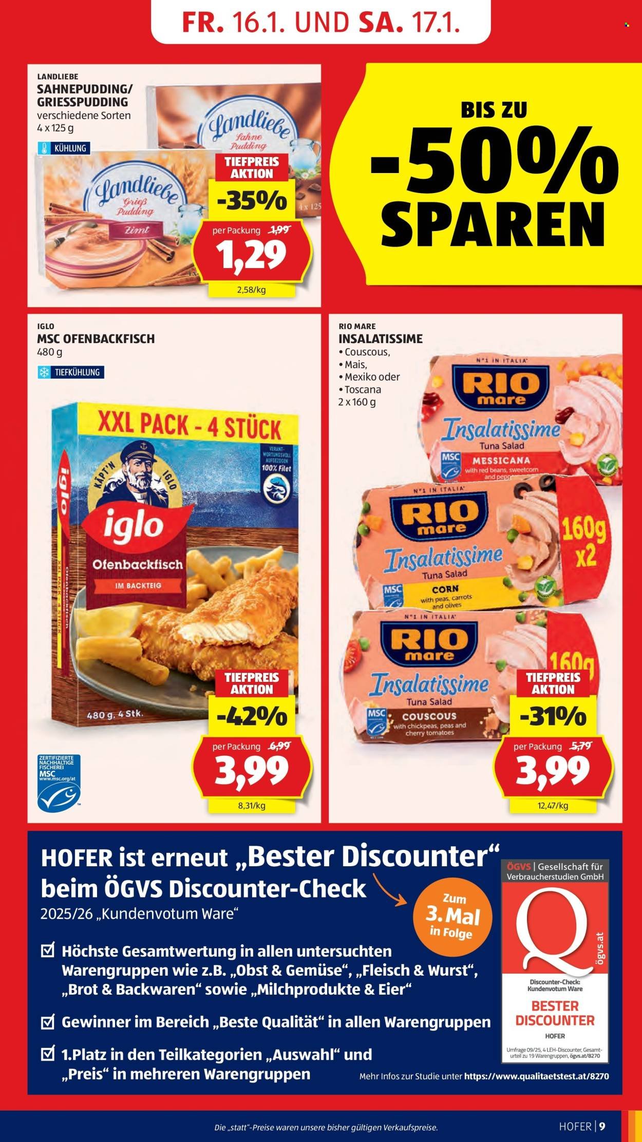 HOFER Flugblatt - Ab Mittwoch, 14.1.2026