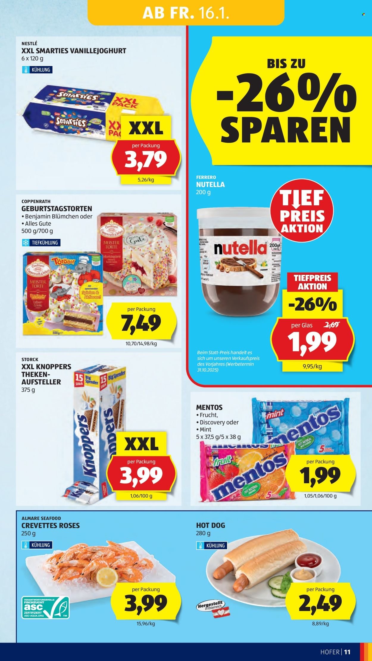 HOFER Flugblatt - Ab Mittwoch, 14.1.2026