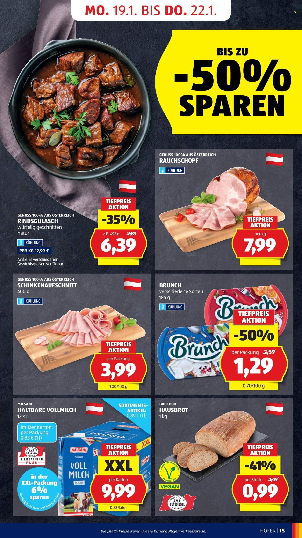 HOFER Flugblatt - Ab Mittwoch, 14.1.2026