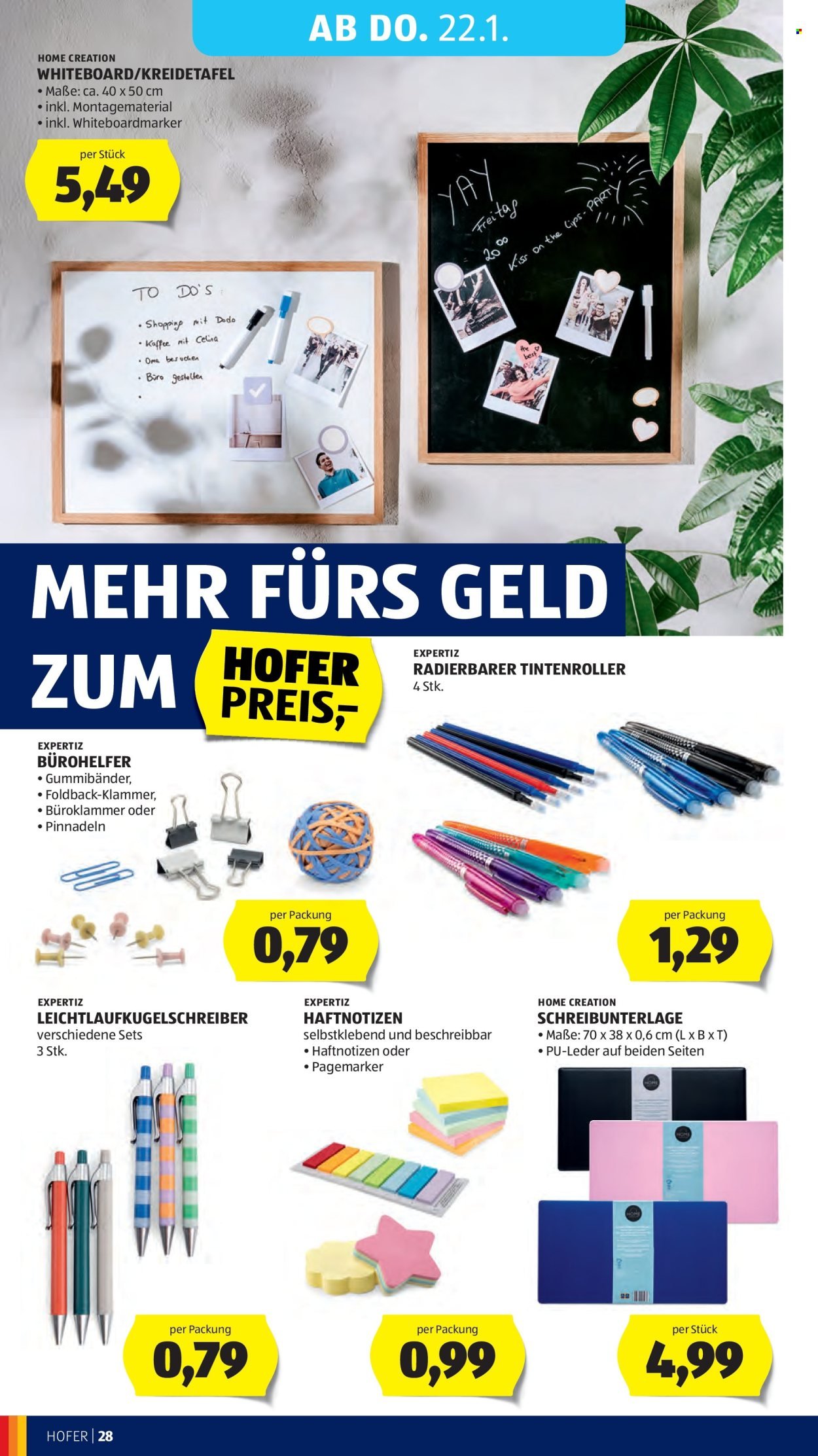 HOFER Flugblatt - Ab Mittwoch, 14.1.2026