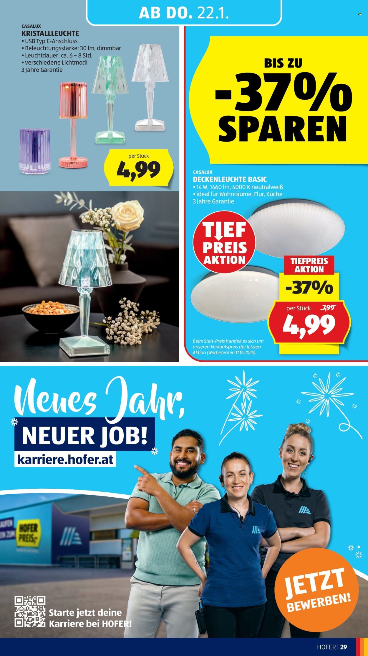 HOFER Flugblatt - Ab Mittwoch, 14.1.2026