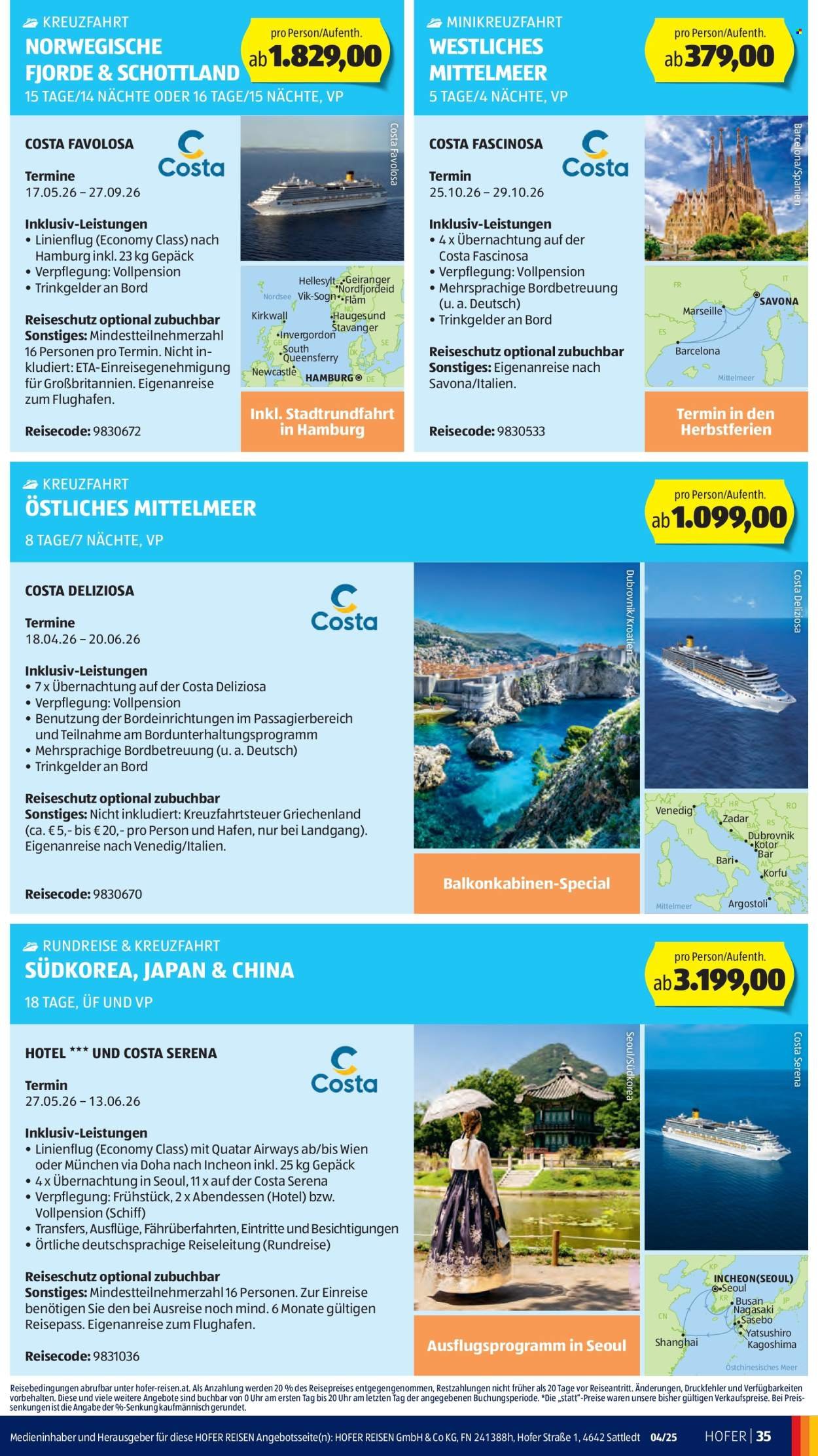 HOFER Flugblatt - Ab Mittwoch, 14.1.2026