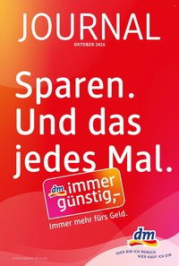 DM DROGERIE Flugblatt - Oktober 2026