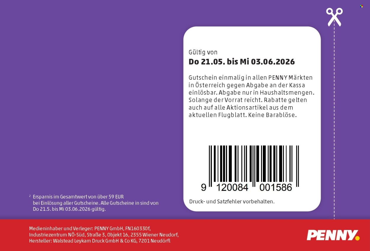 PENNY Flugblatt - Ab Donnerstag, 21.5.2026