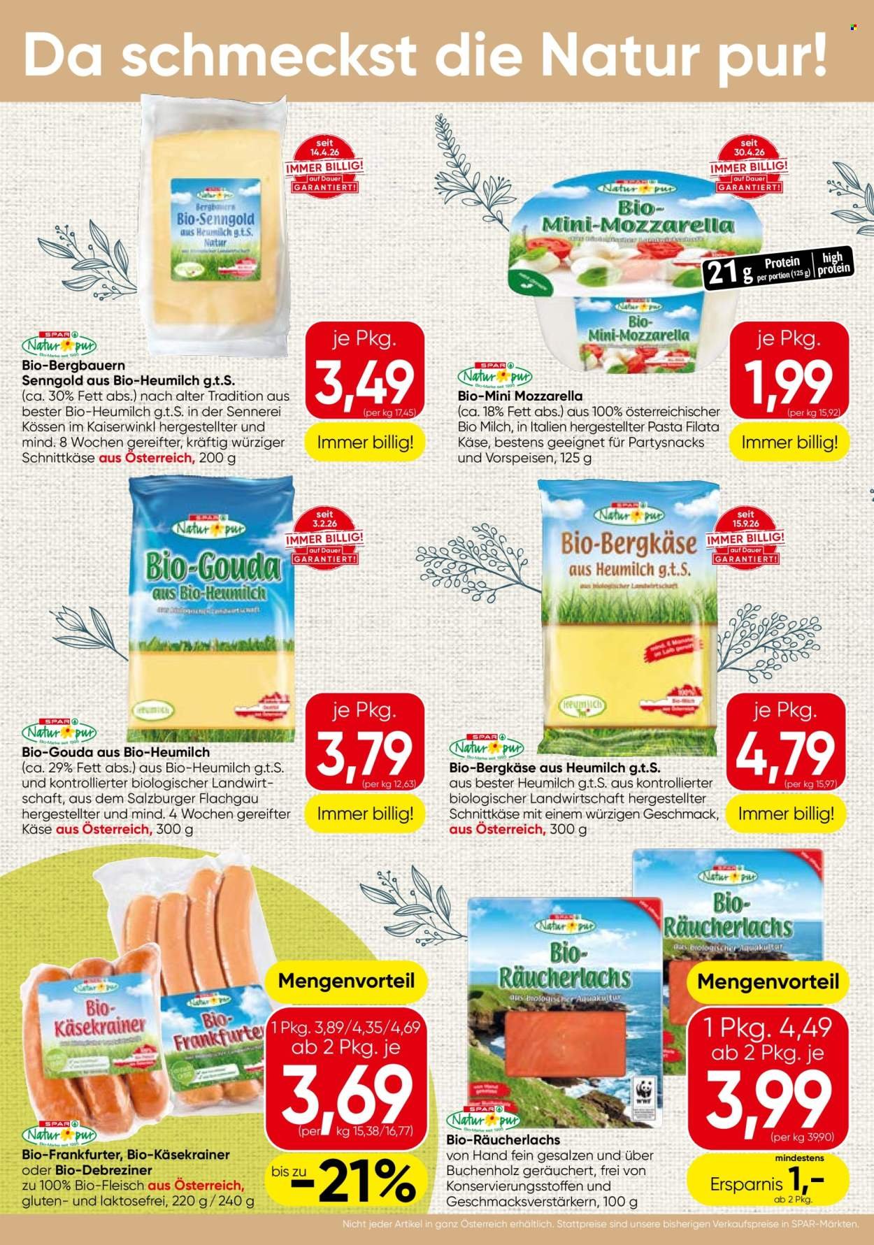 SPAR Flugblatt - Ab Donnerstag, 29.10.2026