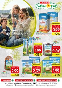 SPAR Flugblatt - Ab Donnerstag, 29.10.2026