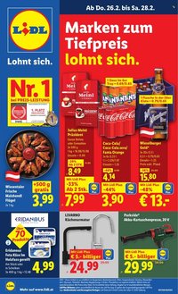 LIDL Flugblatt - Ab Donnerstag, 26.2.2026