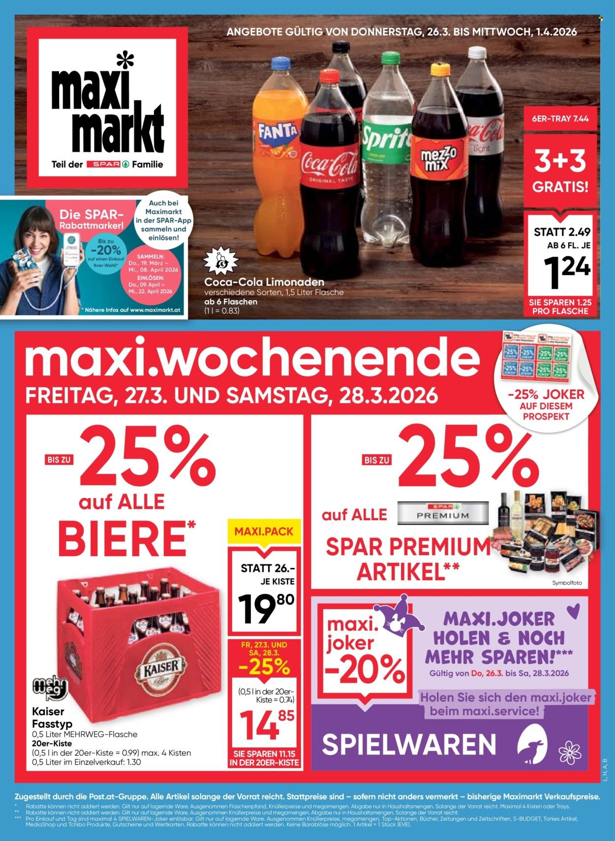 MAXIMARKT Flugblatt - Ab Donnerstag, 26.3.2026