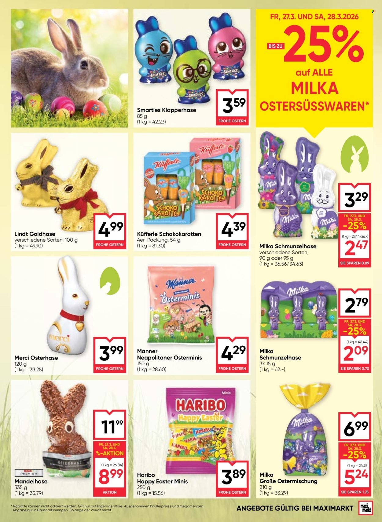 MAXIMARKT Flugblatt - Ab Donnerstag, 26.3.2026