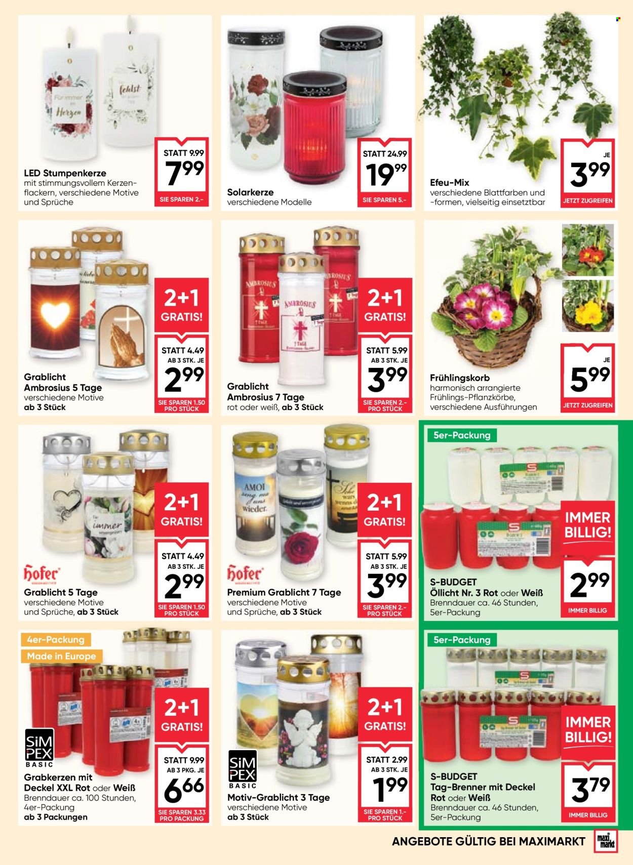 MAXIMARKT Flugblatt - Ab Donnerstag, 26.3.2026