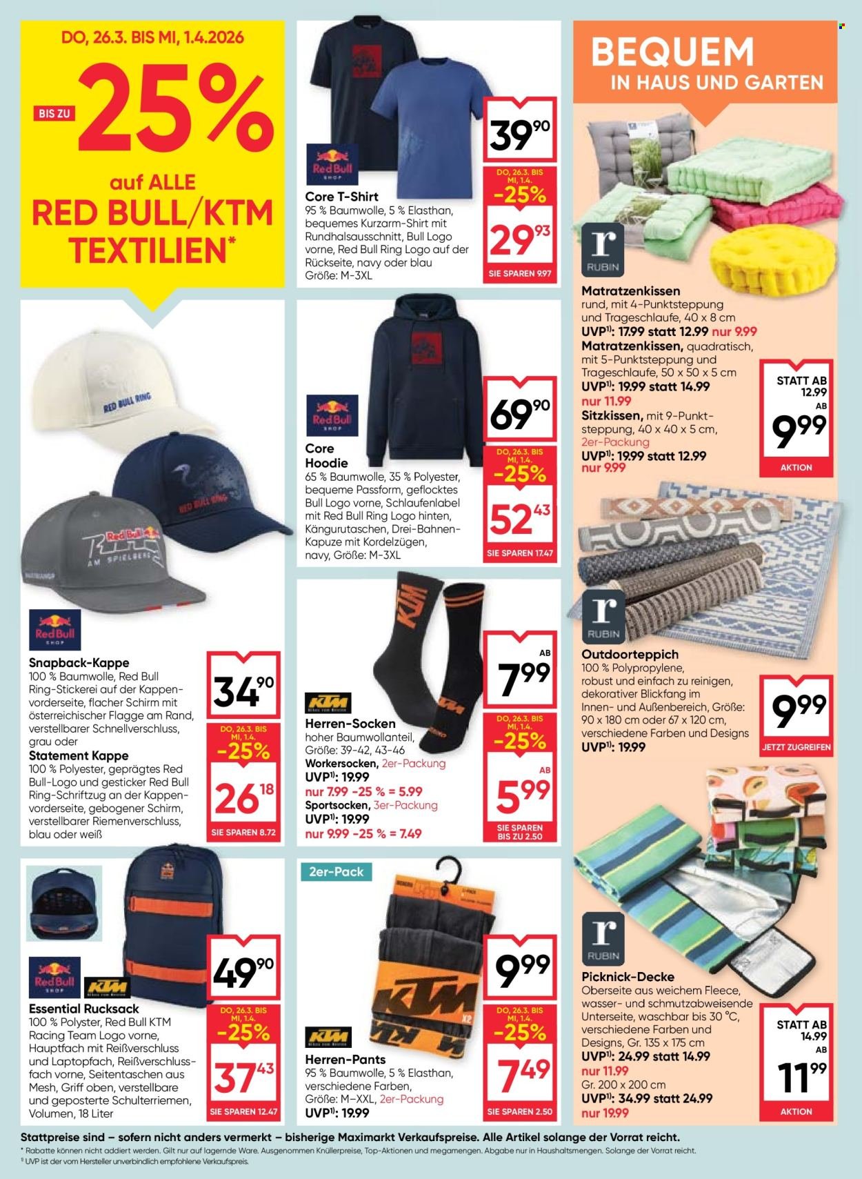 MAXIMARKT Flugblatt - Ab Donnerstag, 26.3.2026