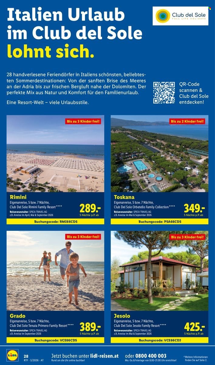 LIDL Flugblatt - Reisen - März/April Reise-Highlights