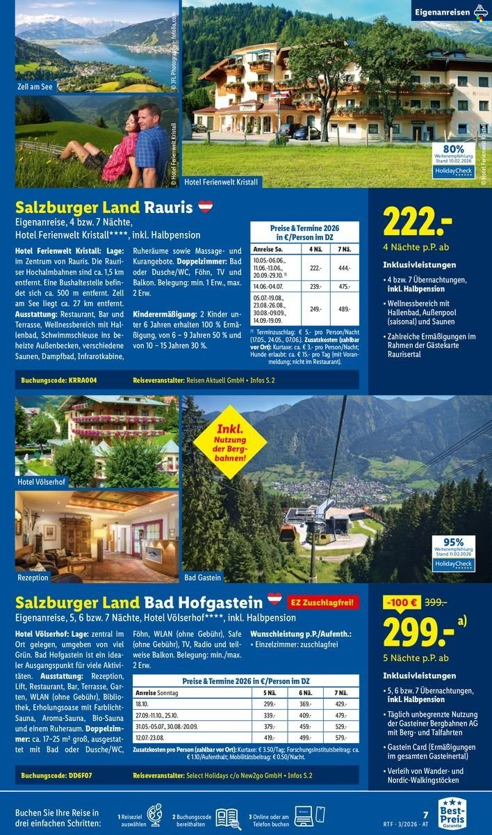 LIDL Flugblatt - Reisen - März/April Reise-Highlights