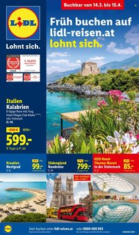 LIDL Flugblatt - Reisen - März/April Reise-Highlights