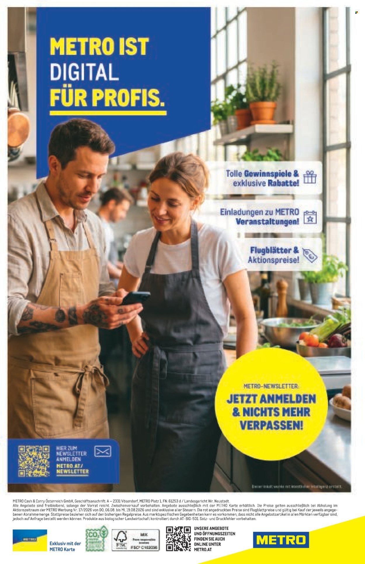 METRO Flugblatt - Starke Marken