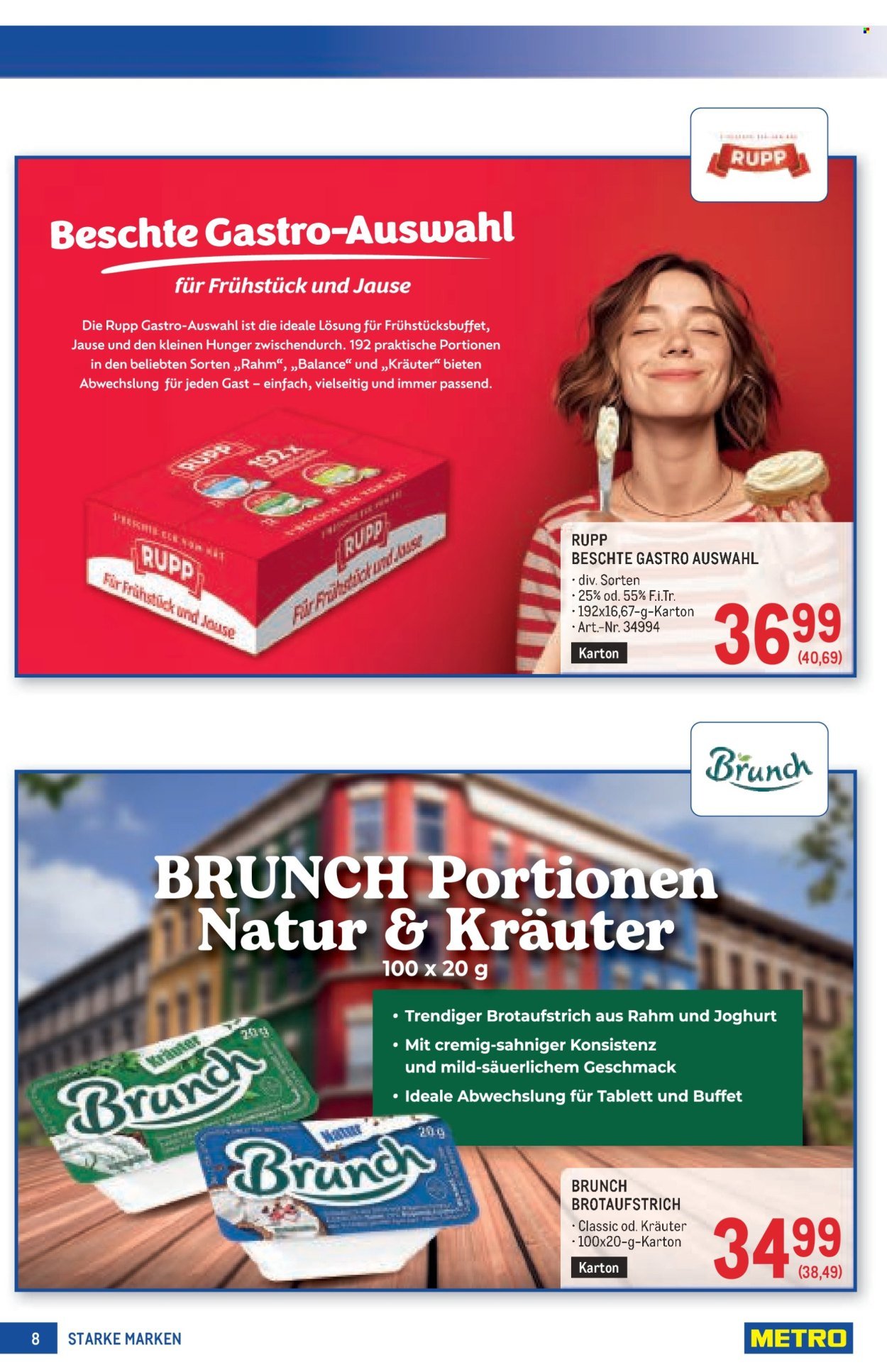 METRO Flugblatt - Starke Marken