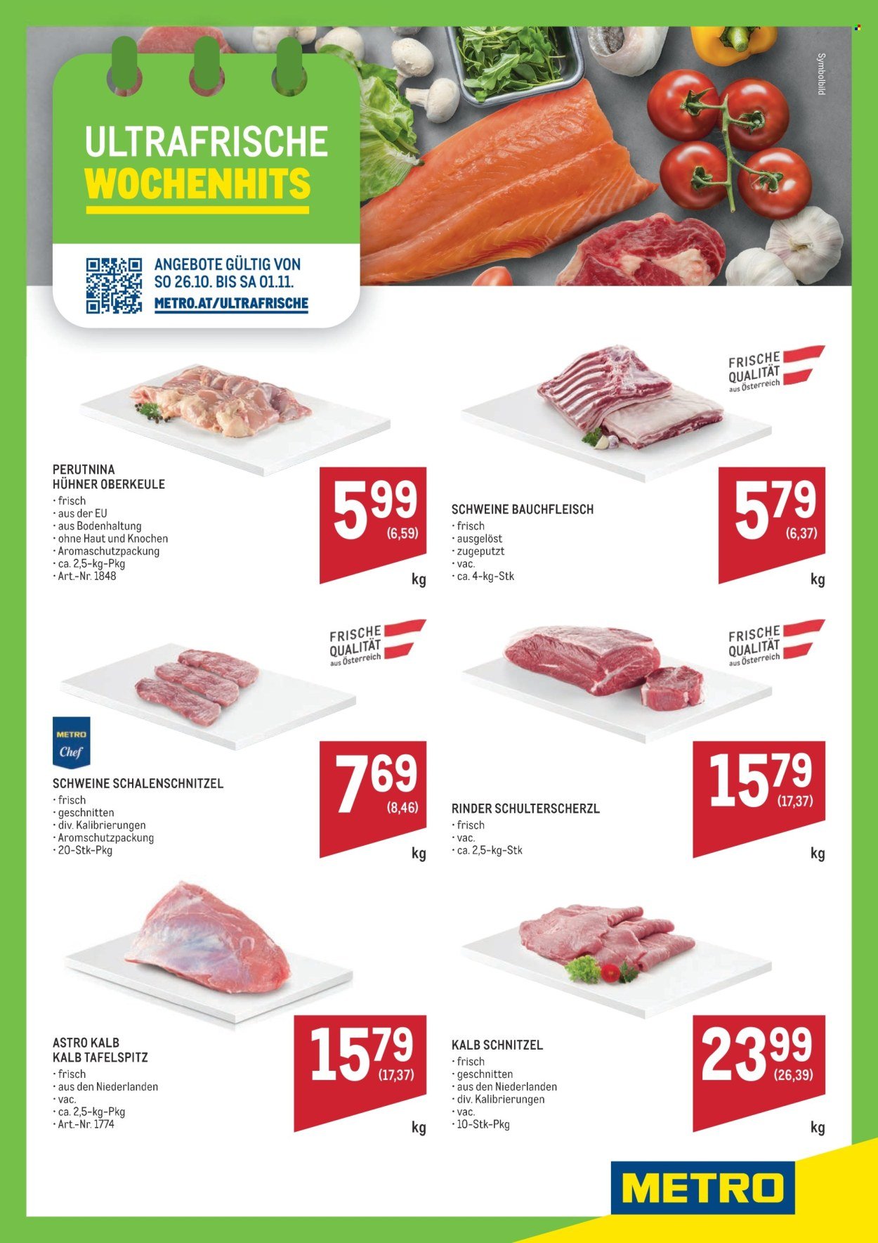 METRO Flugblatt - Ultrafrische Wochenhits KW44 (2025-10-26 - 2025-11-01) | 1