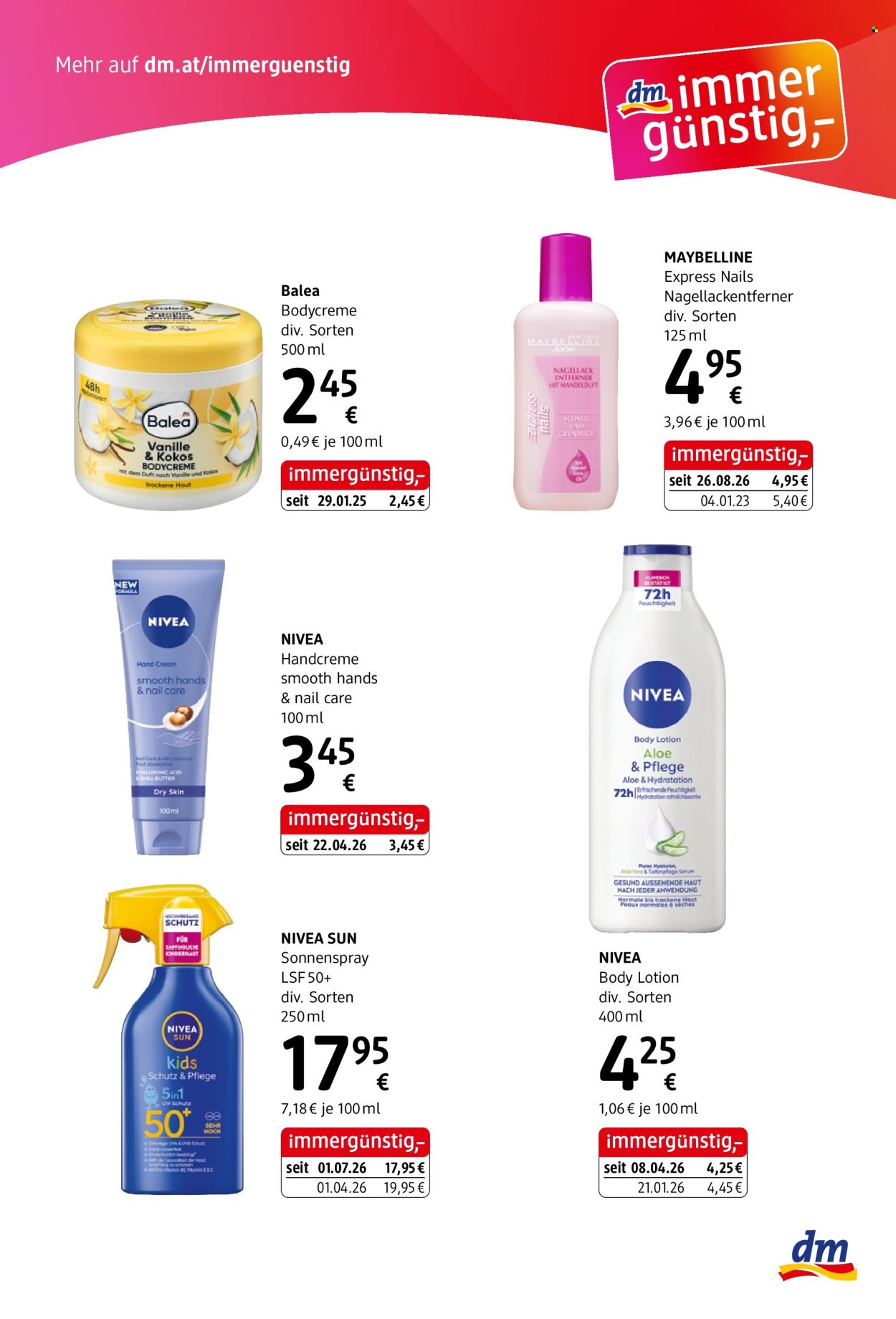 DM DROGERIE Flugblatt - August 2026