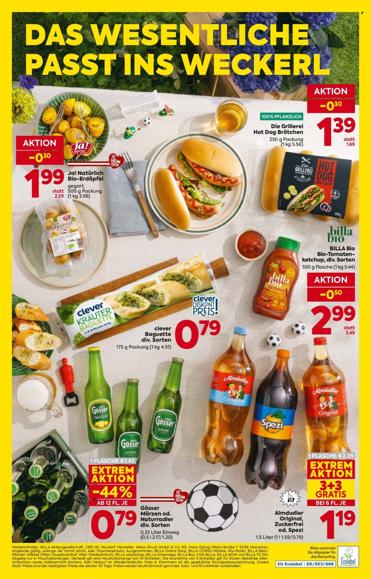 BILLA Flugblatt - Grillen