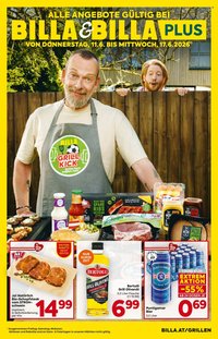 BILLA Flugblatt - Grillen