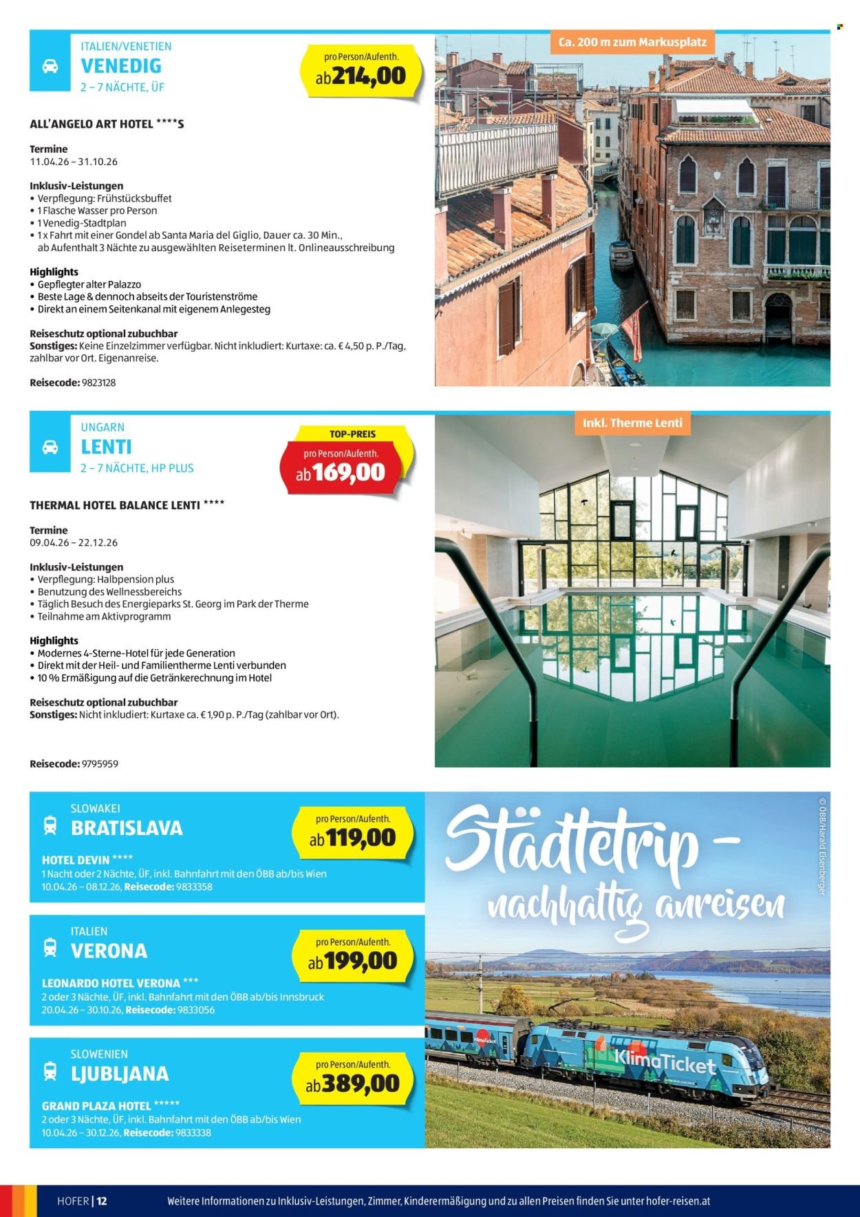 HOFER Flugblatt - Ab Mittwoch, 1.4.2026