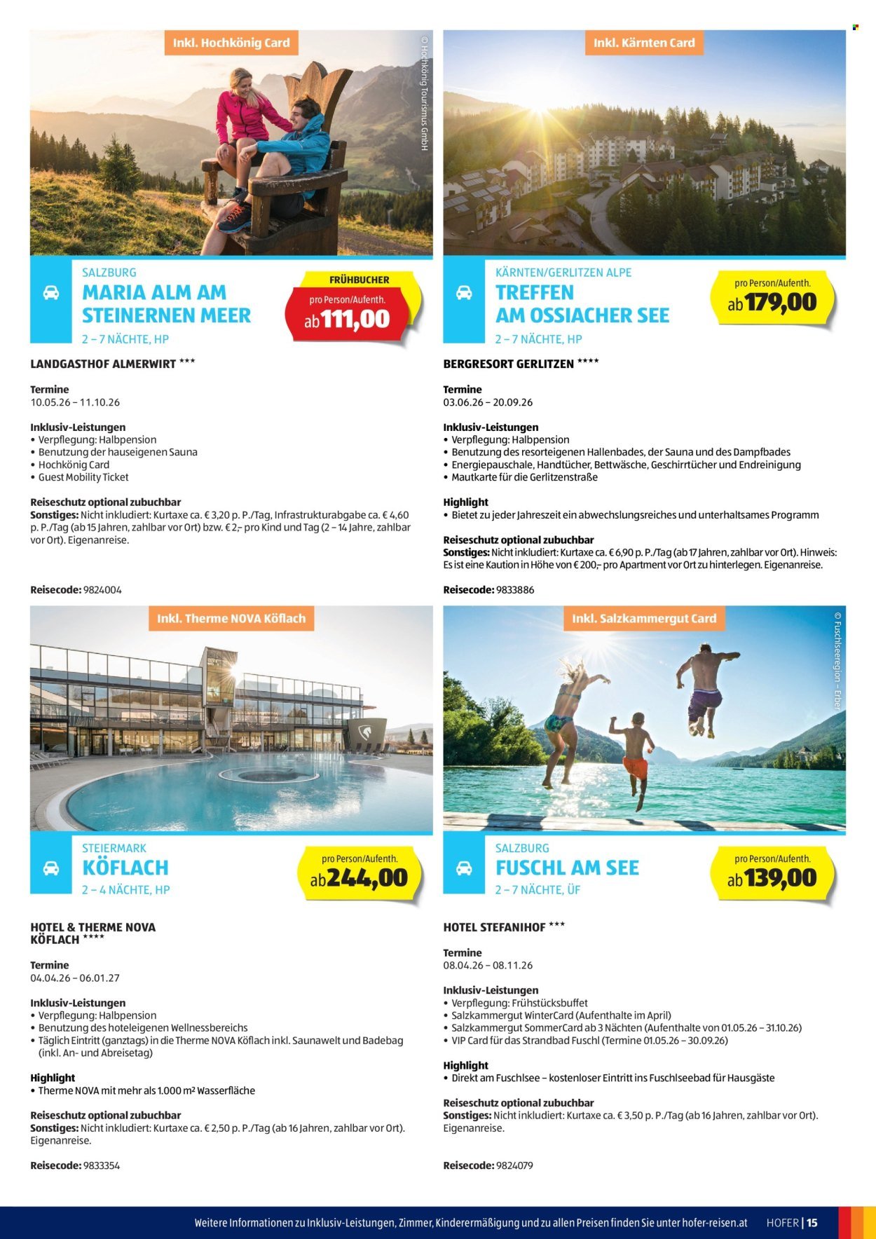 HOFER Flugblatt - Ab Mittwoch, 1.4.2026