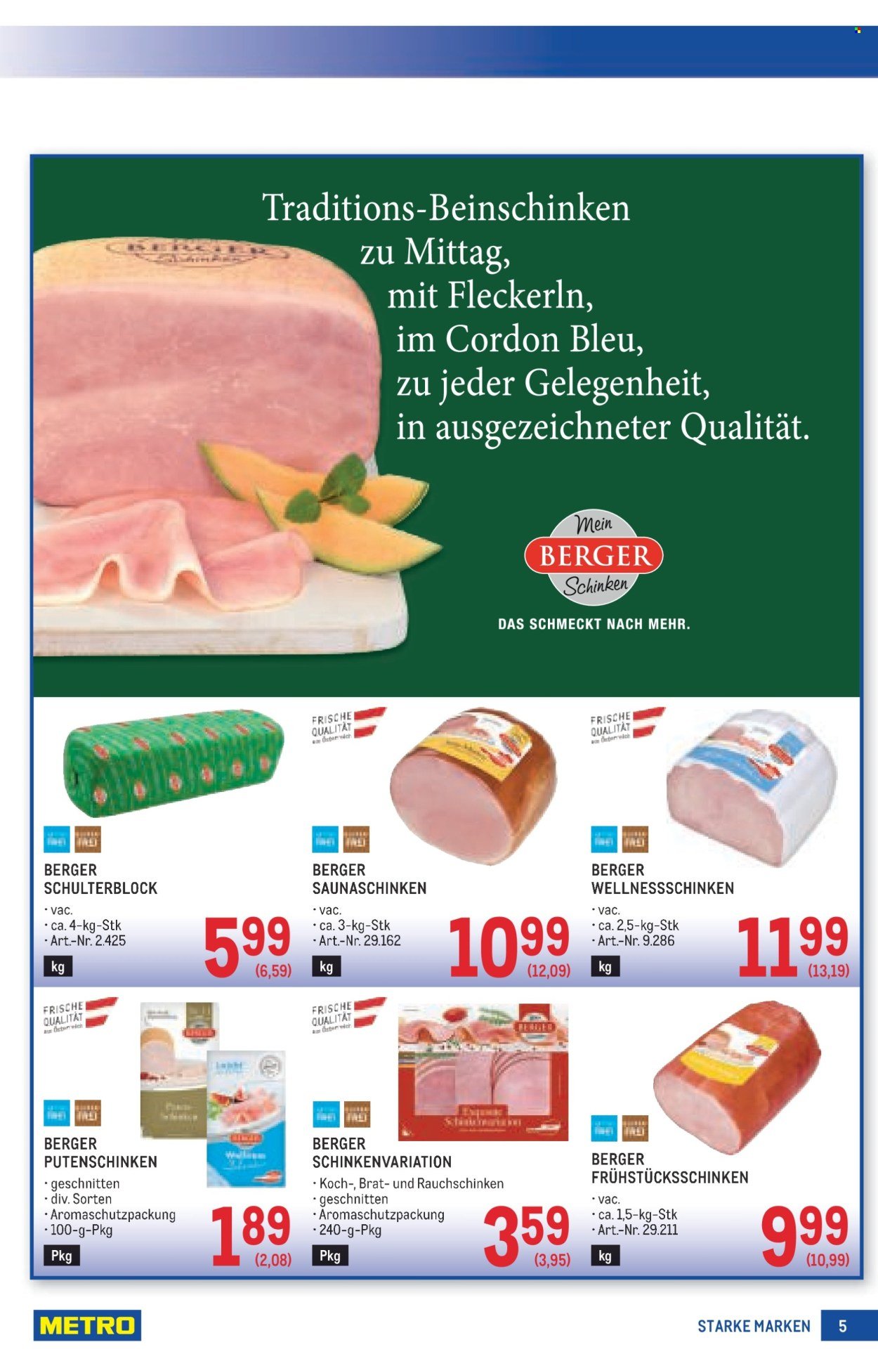 METRO Flugblatt - Starke Marken