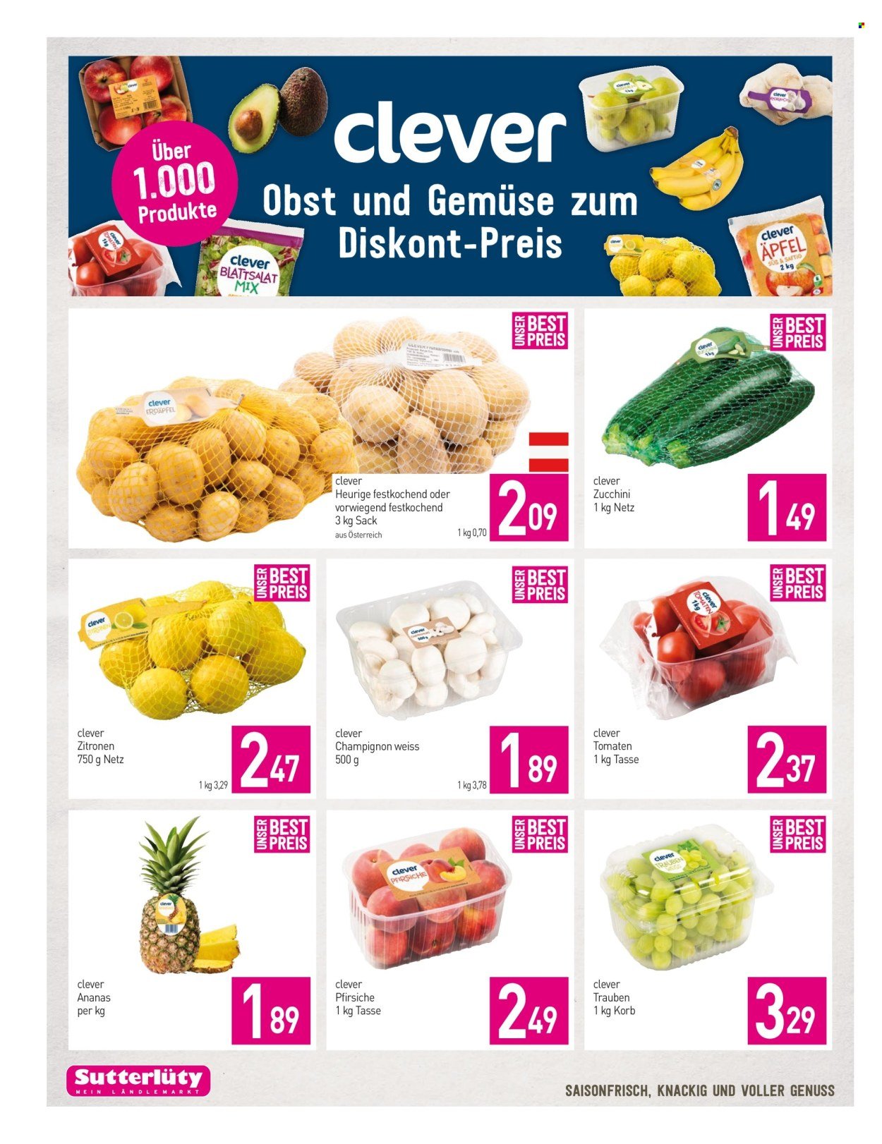 SUTTERLÜTY Flugblatt - Ab Donnerstag, 30.7.2026